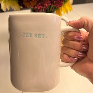 Rae Dunn Jet Set mug